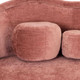 Circe Mauve Textured Velvet Sofa | BeBoldFurniture