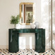 Mira Deep Green High Gloss Console Table | BeBoldFurniture