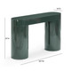 Mira Deep Green High Gloss Console Table | BeBoldFurniture
