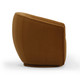 Jordan Cognac Velvet Swivel Chair | BeBoldFurniture