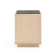 Martha Taupe Mirrored Nightstand | BeBoldFurniture
