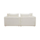 Hangover Cream Boucle Loveseat | BeBoldFurniture