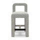 Hazel Grey Boucle Counter Stool | BeBoldFurniture