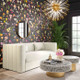 Callie Cream Velvet Sofa - Be Bold Furniture