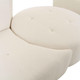 Fickle Cream Boucle 4-Piece Modular RAF Sectional | BeBoldFurniture