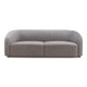 Yara 90.6" Pleated Performance Velvet Sofa