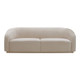 Yara 90.6" Pleated Performance Velvet Sofa