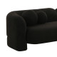 Amelie 91" Contract-Grade Faux Fur Sofa