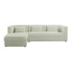 Callie 2-Piece Performance Velvet L-Shaped Sectional