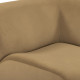 Zenith 8-Piece Latte Brown Performance Velvet Modular U-Sectional