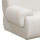 Zenith 80" Contract-Grade Upcycled Fabric Modular Loveseat