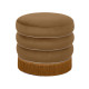 Lakka Performance Velvet Ottoman
