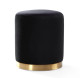Opal Performance Velvet Ottoman