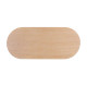 Marlow 102" Wood Oval Dining Table