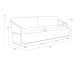 Allariz Sofa - Warm Grey