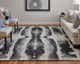 8930F Black/White Rug | BeBoldFurniture