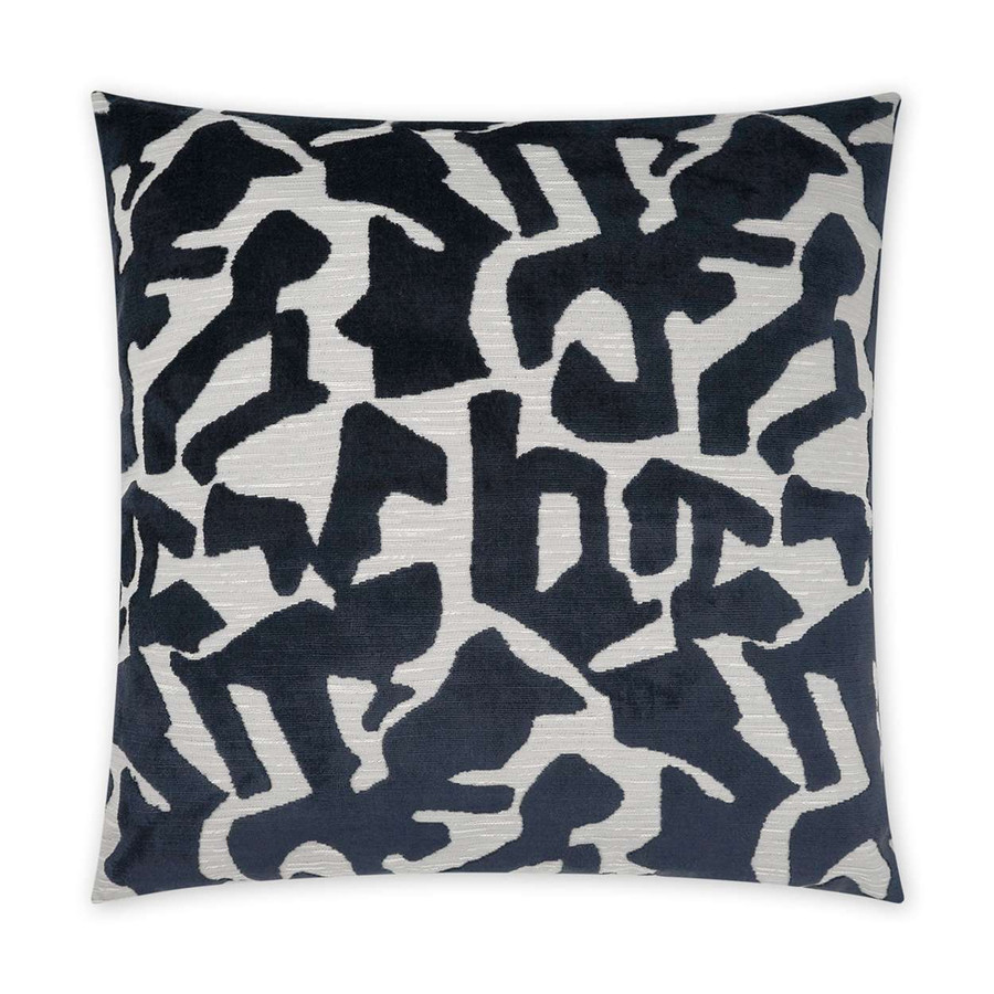 Banksy Navy Cushion | BeBoldFurniture