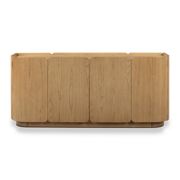 Moora 70" Natural Ash 4-Door Sideboard