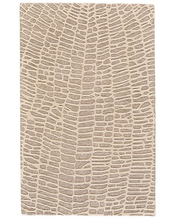 8736F Ivory/Gray Rug | BeBoldFurniture