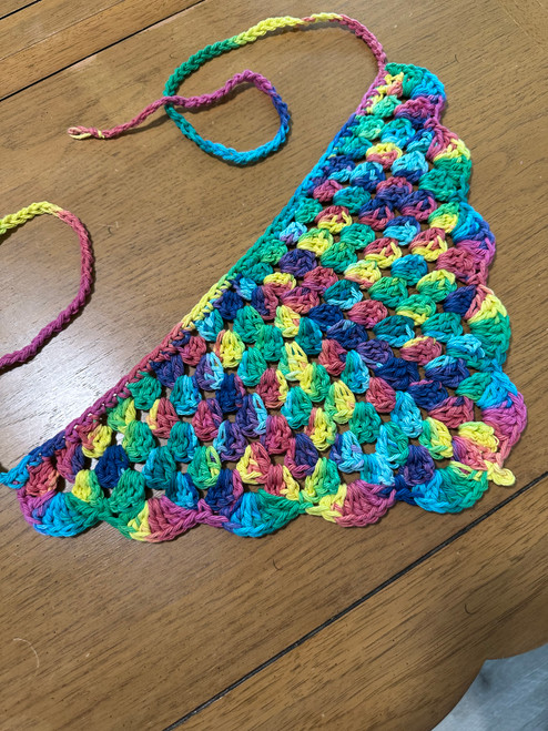 Crochet 'Psychedelic' Bandana