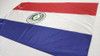 Bandera Paraguay Tradicional de Poliéster Paraguay Flag - With Twine To Tie & Reinforced Seams, 90 cm x 150 cm / 39.4" x 59.05 "