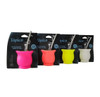 Mate Urbano Tópico Flúo Unbreakable Mate Gourd, Easy to Clean with Self-Extracting Yerba & Stainless Steel Straw Pull to Extract (Various Colors Available)