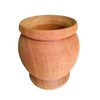 Mate de Madera Bolita Wooden Mate Carob Wood – Handcrafted Traditional Mate Cup