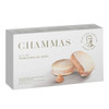 Chammas Traditional Milk Alfajores - Creamy Dulce de Leche Filling, Glazed (box of 6)