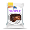 Punta Ballena Triple Alfajor Milk Chocolate & Dulce de Leche Mini Cake Alfajor, 60 g / 2.12 oz (pack of 12 alfajores)