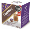 Cabrales Moka Instant Coffee & Skim Milk Capsules, 10 g / 0.35 oz (box of 8)