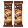 Cofler Air Mixto Chocolate Aireado Milk Chocolate Bar Filled with Airy White Chocolate, 55 g / 1.94 oz ea (pack of 2 bars)