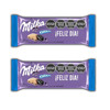 Milka Oreo Chocolate Blanco con Trocitos de Galletitas White Chocolate Bars with Oreo Cookie, 55 g / 1.94 oz (pack of 2)