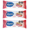 Maná Rellenas Frutilla Thin Sweet Cookies with Strawberry Filling, 152 g / 5.8 oz (pack of 3)
