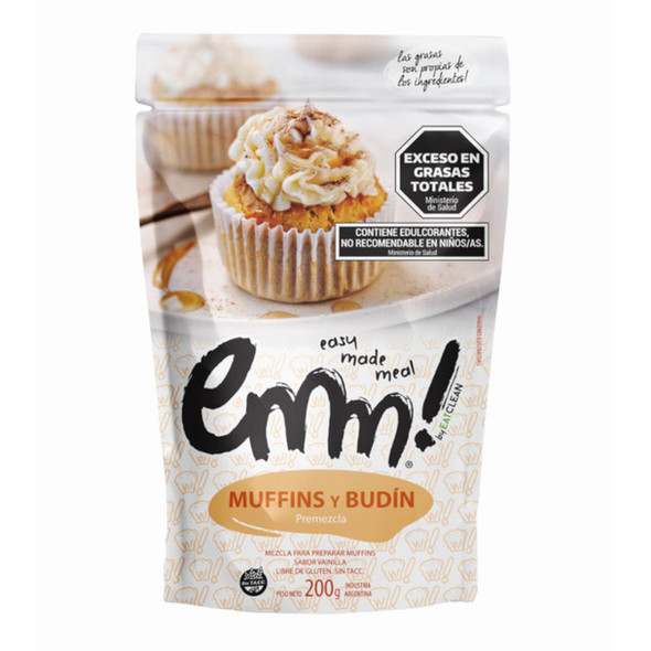 Emm! Vanilla Muffin & Pound Cake Mix, Gluten-Free Baking Pre-Mix, 200 g / 7.05 oz