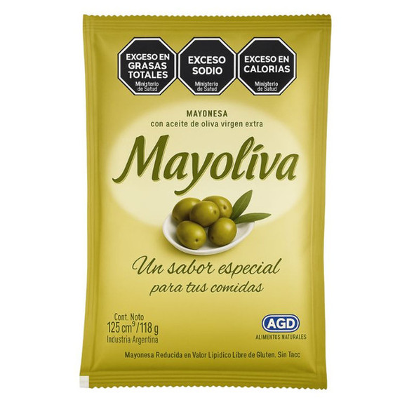 Mayoliva Olive Mayonnaise Special in Pouch Mayonesa de Aceitunas Especial, 118 g / 4.16 oz bag