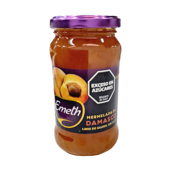 Emeth Gluten-Free Apricot Jam - Mermelada de Damasco, 454 g / 16 oz
