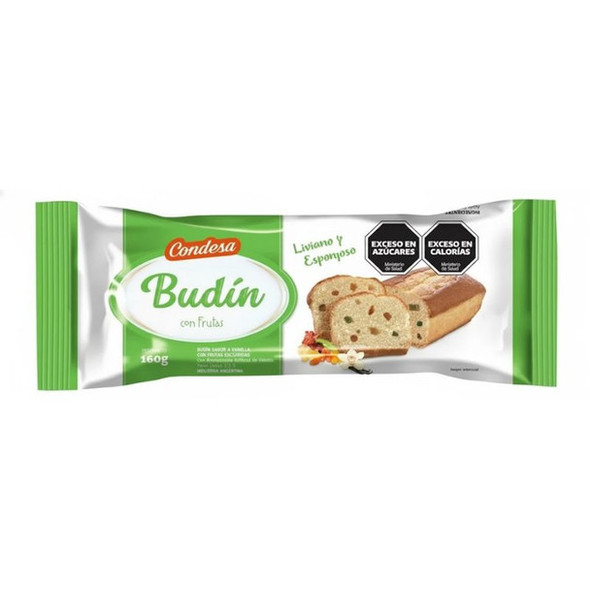 Condesa Budín de Frutas, 160 g / 5.64 oz