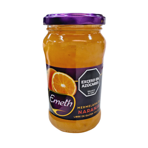 Emeth Gluten-Free Orange Jam - Mermelada de Naranja Libre de Gluten, 454 g / 16 oz