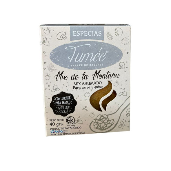 Fumée Mountain Mix Ahumado for Rice Stew – Natural Smoked Spice Blend, 40 g  / 1.41 oz (pack of 3)