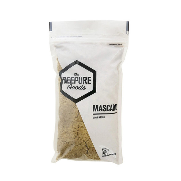 Beepure Mascabo Sugar, Organic Whole Sugar Natural Sweetener for Cooking, 700 g / 24.69 oz