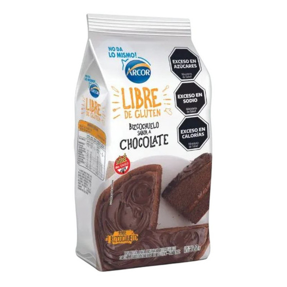 Arcor Gluten-Free Chocolate Cake Mix, 500 g / 17.64 oz