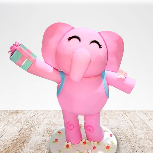 Pasta Ballina Pink Fondant Formula H Dulce de Leche-Flavored Cake Covering Pasta Para Cubrir Tortas, 500 g / 1.1 lb bag