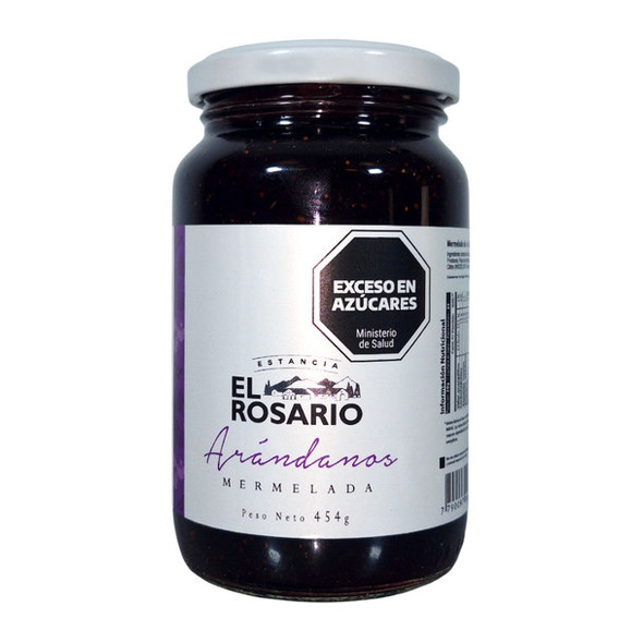 Estancia El Rosario Blueberry Jam Mermelada de Arándanos, 454 g / 16.01 oz