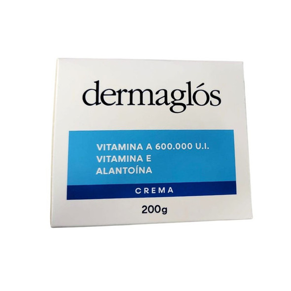 Dermaglós Cream with Vitamin A 600.000 UI, Vitamine E, Allantoin (200 g / 7.05)