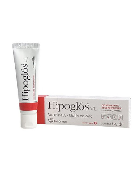 Hipoglós Cicatrizante Regeneradora Regenerating Cicatrizant Care Cream with Vitamin A & Zinc Oxide, 30 g / 1.05 oz