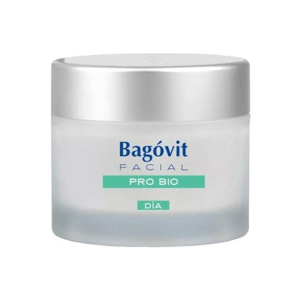 Bagóvit Pro Bio Facial Day Cream with Pollushield, Hyaluronic Acid, Vitamin A, UV & LED Protection, 50 g / 1.76 oz