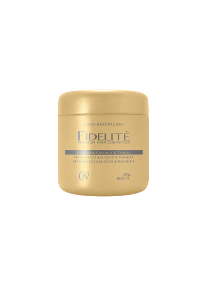 Fidelité Línea Renovación Máscara de Coco & Vainilla Restauradora Renewal Line Coconut & Vanilla Mask Restorative, 270 g / 9.52 oz