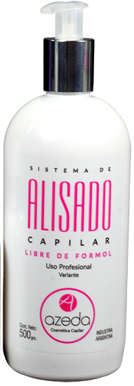 Azeda Cosmetica Capilar Alisado Sin Formol Professional Formalin-free Straightening, 500 ml / 16.9 fl oz