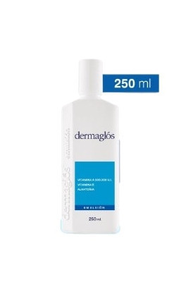 Dermaglós Cream with Vitamin A 500.000 UI, Vitamine E, Allantoin, 250 ml / 8.45 fl oz