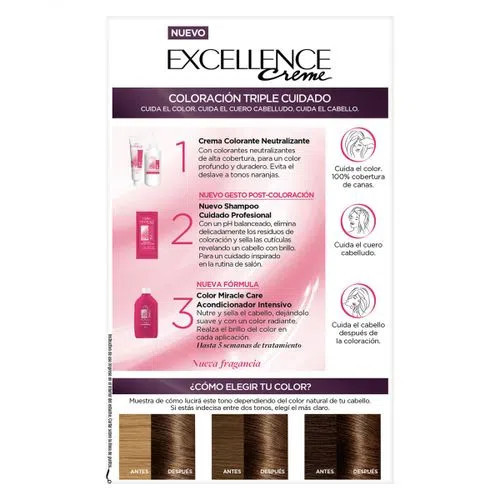 L'oréal Paris Kit de Coloración Extra Profunda Chocolate Puro Profundo Deep Coloring Kit 677 Pure Chocolate
